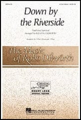 Down By the Riverside Three-Part Mixed choral sheet music cover